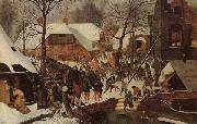 BRUEGHEL, Pieter the Younger Adoration of the Magi oil painting reproduction